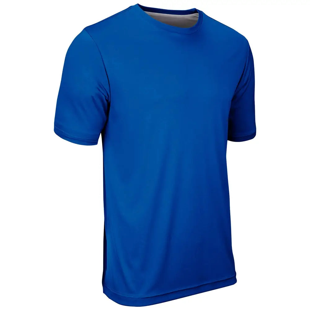 Champro Bstk19 Double Stock Reversible Tee - Royal White