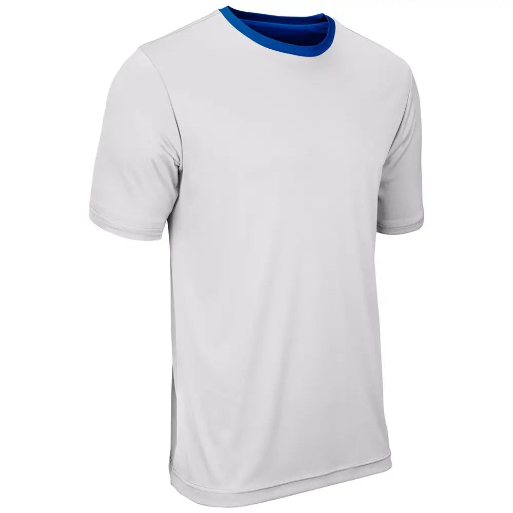 Champro Bstk19 Double Stock Reversible Tee - Royal White