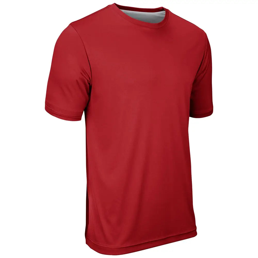 Champro Bstk19 Double Stock Reversible Tee - Scarlet White