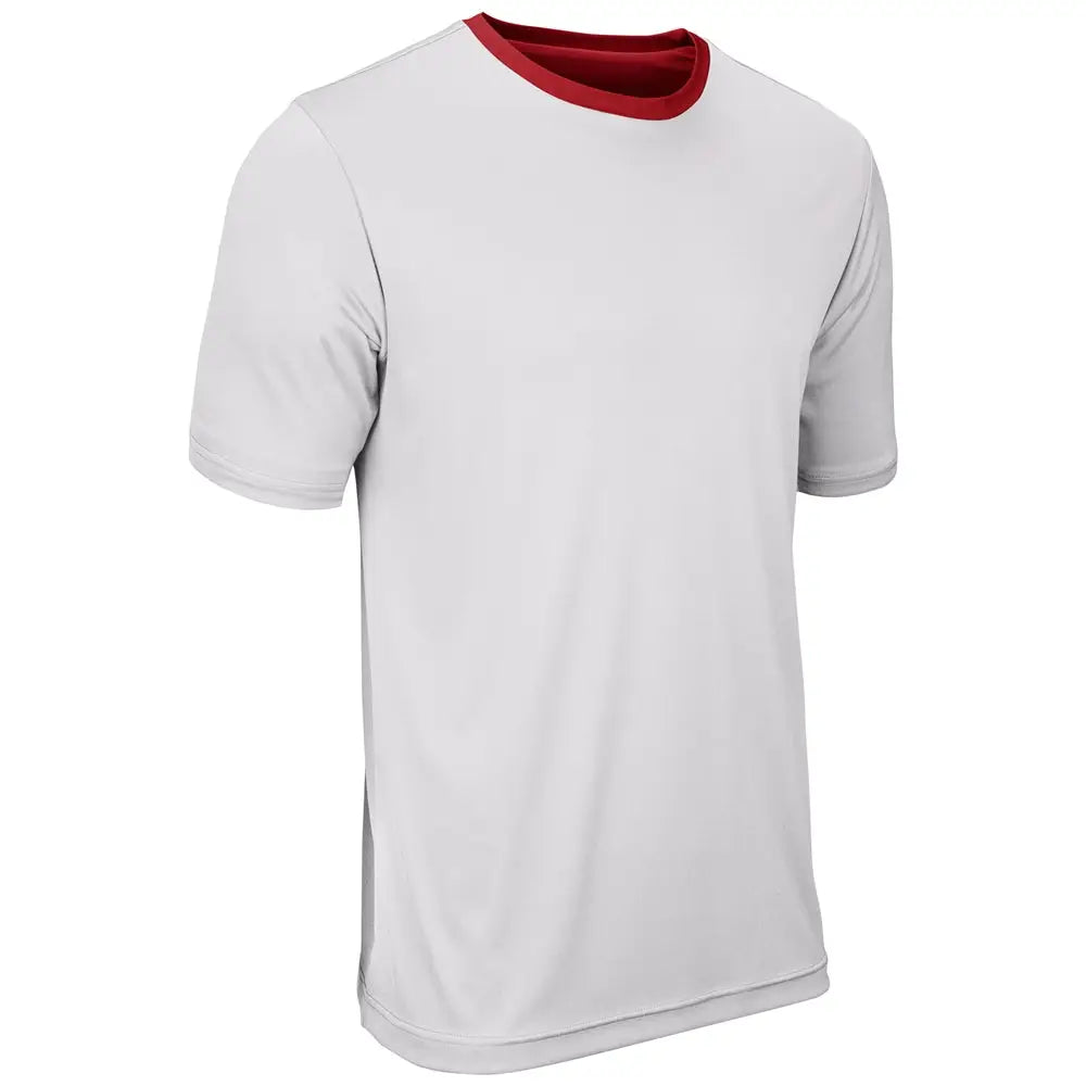 Champro Bstk19 Double Stock Reversible Tee - Scarlet White