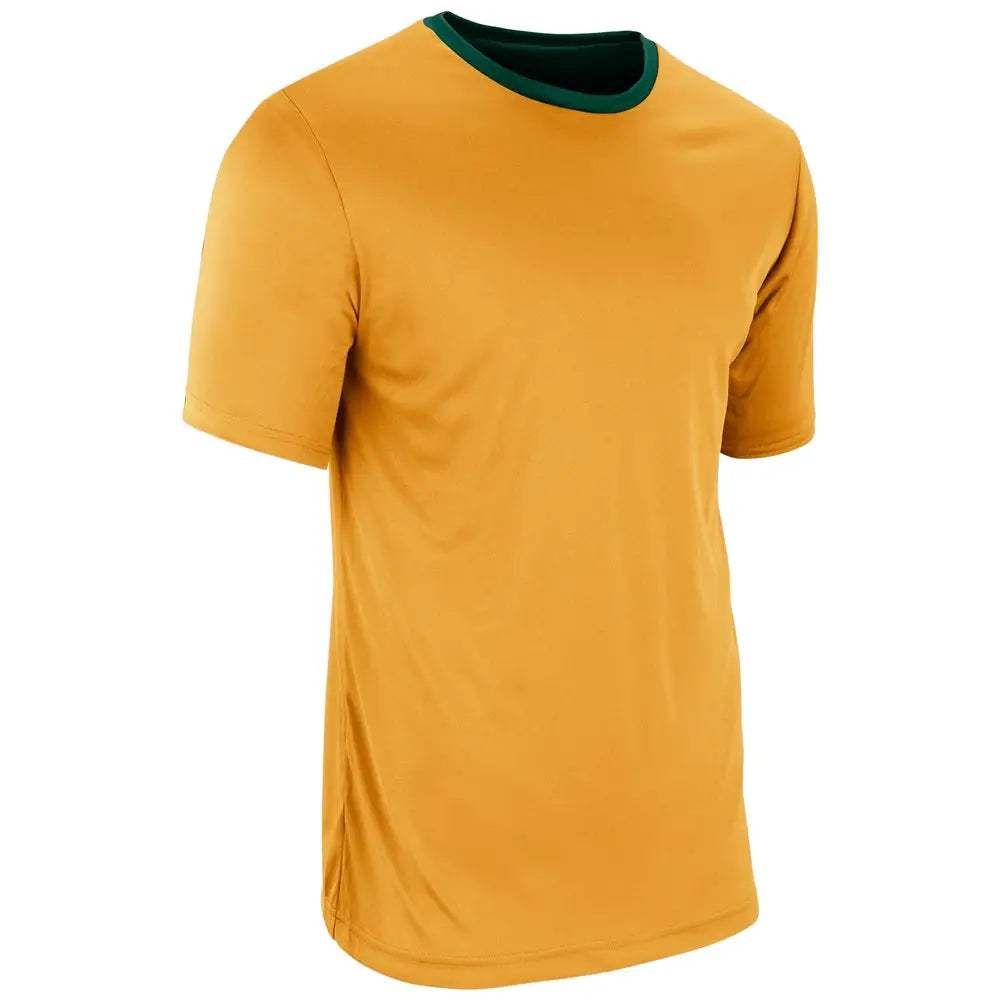 Champro Bstk9 Double Stock Z-cloth Dri-gear Reversible Tee - Forest Green Gold