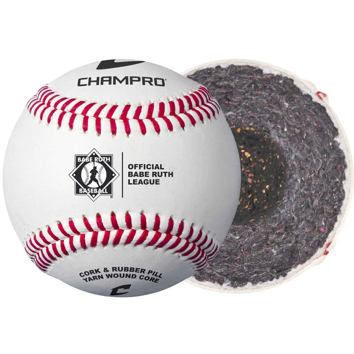 Champro Cbb-200br Babe Ruth Baseballfull Grain Leather Cover