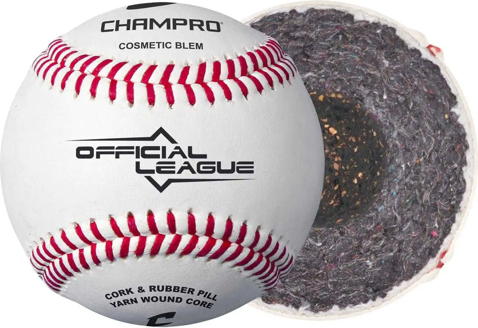 Champro Cbb-200d Official Leaguefull Grain Leather Cover (cosmetic Blem)