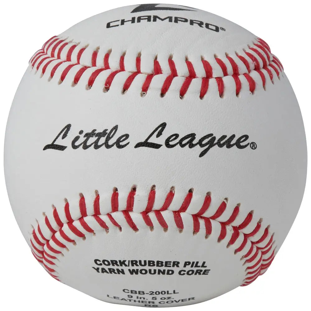 Champro Cbb-200ll Little League Game Rs - Cushion Cork Core - Full Grain Leather Cover