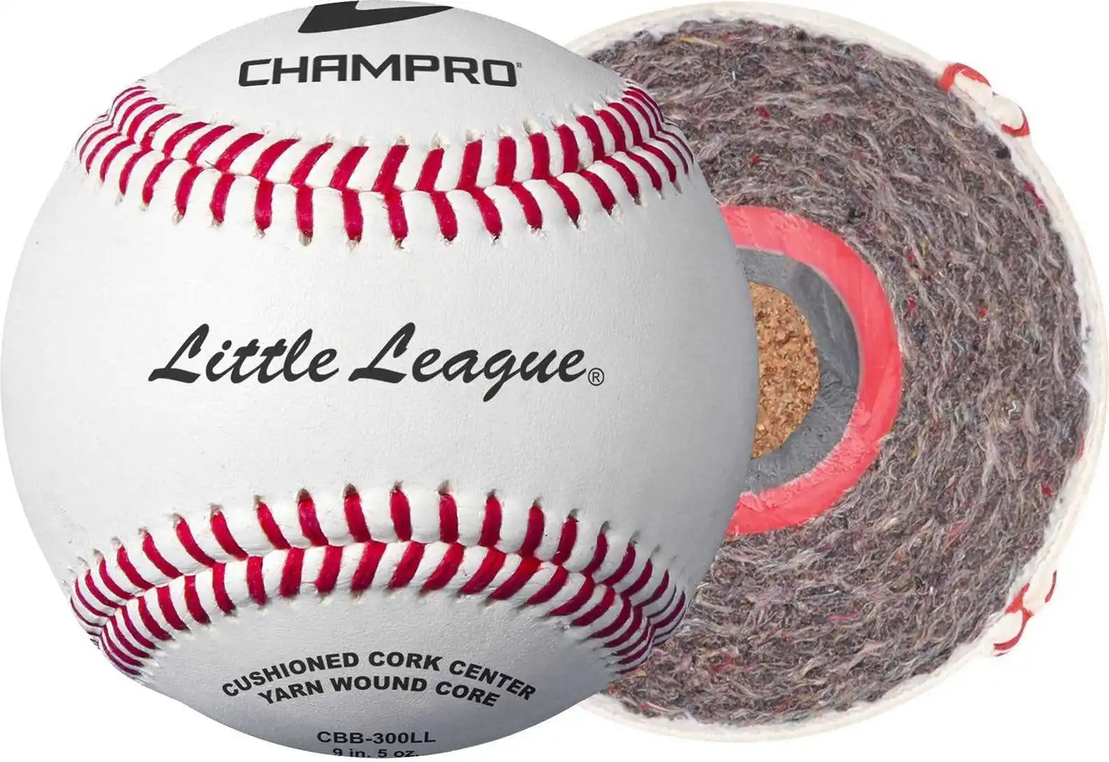 Champro Cbb-300ll Little Leaguedouble Cushion Cork Corefull Grain Leather Cover