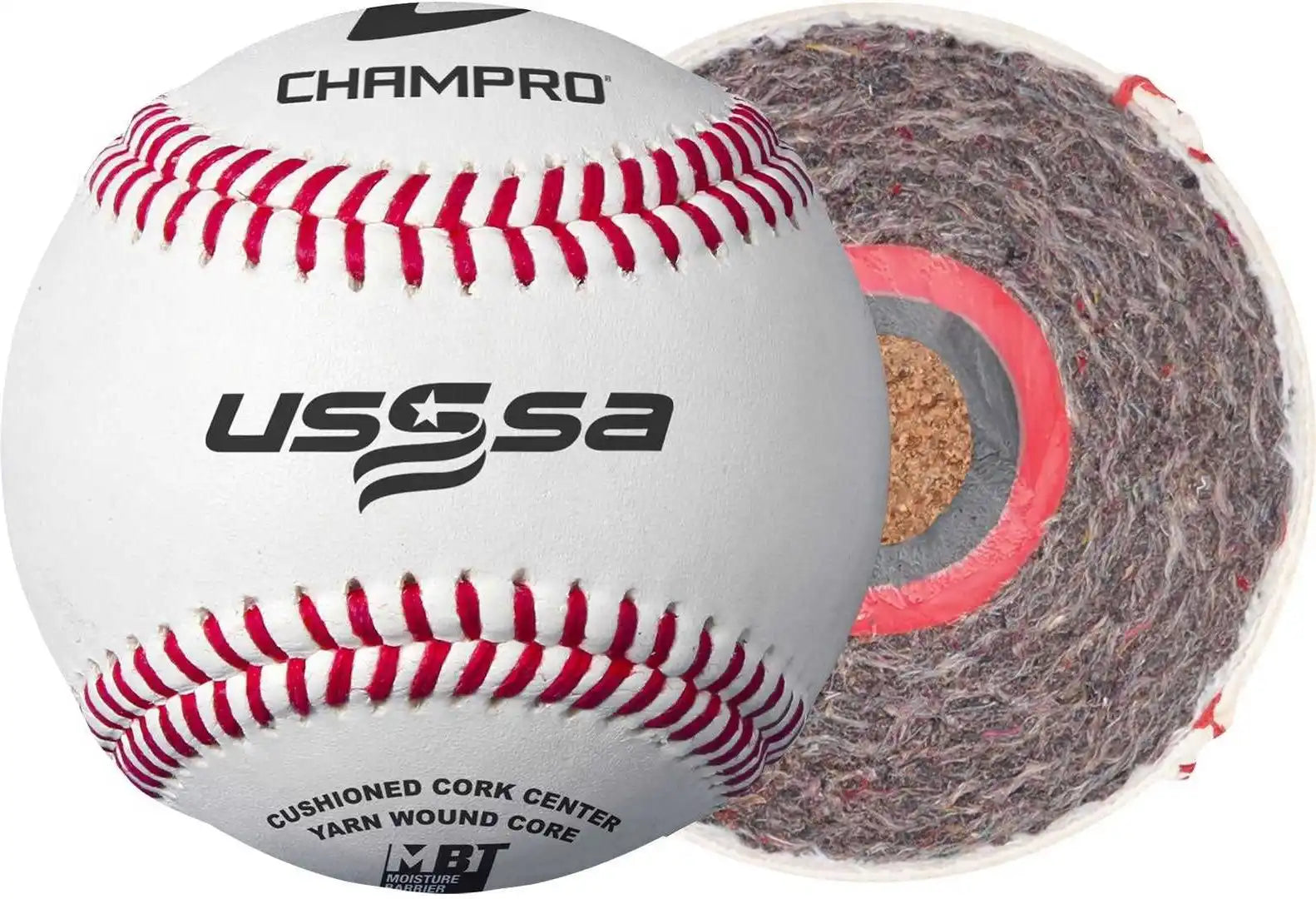 Champro Cbb-300us Usssa Approved Baseballfull Grain Leather Cover