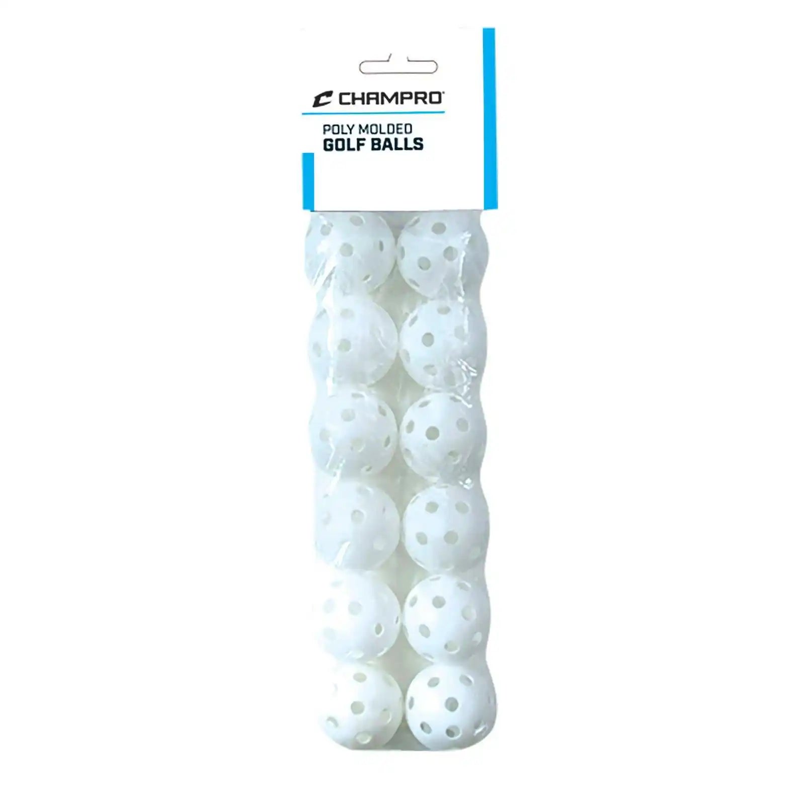 Champro Cbb52 Poly Golf Balls - Optic Yellow