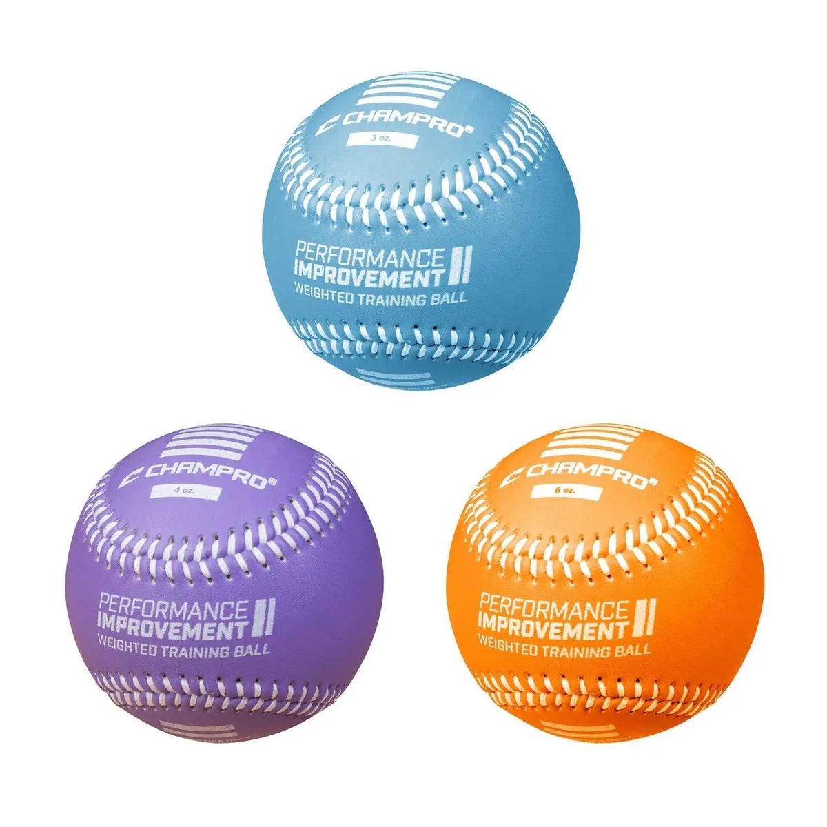 Champro Cbb707cs Weighted Training Ball 3 Oz - Light Blue - Columbia