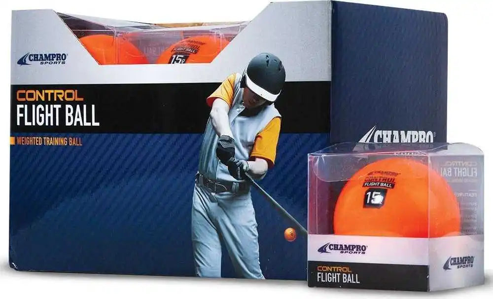 Champro Cbb91 Control Flight Ball (size 15 Oz 9’’) - Orange