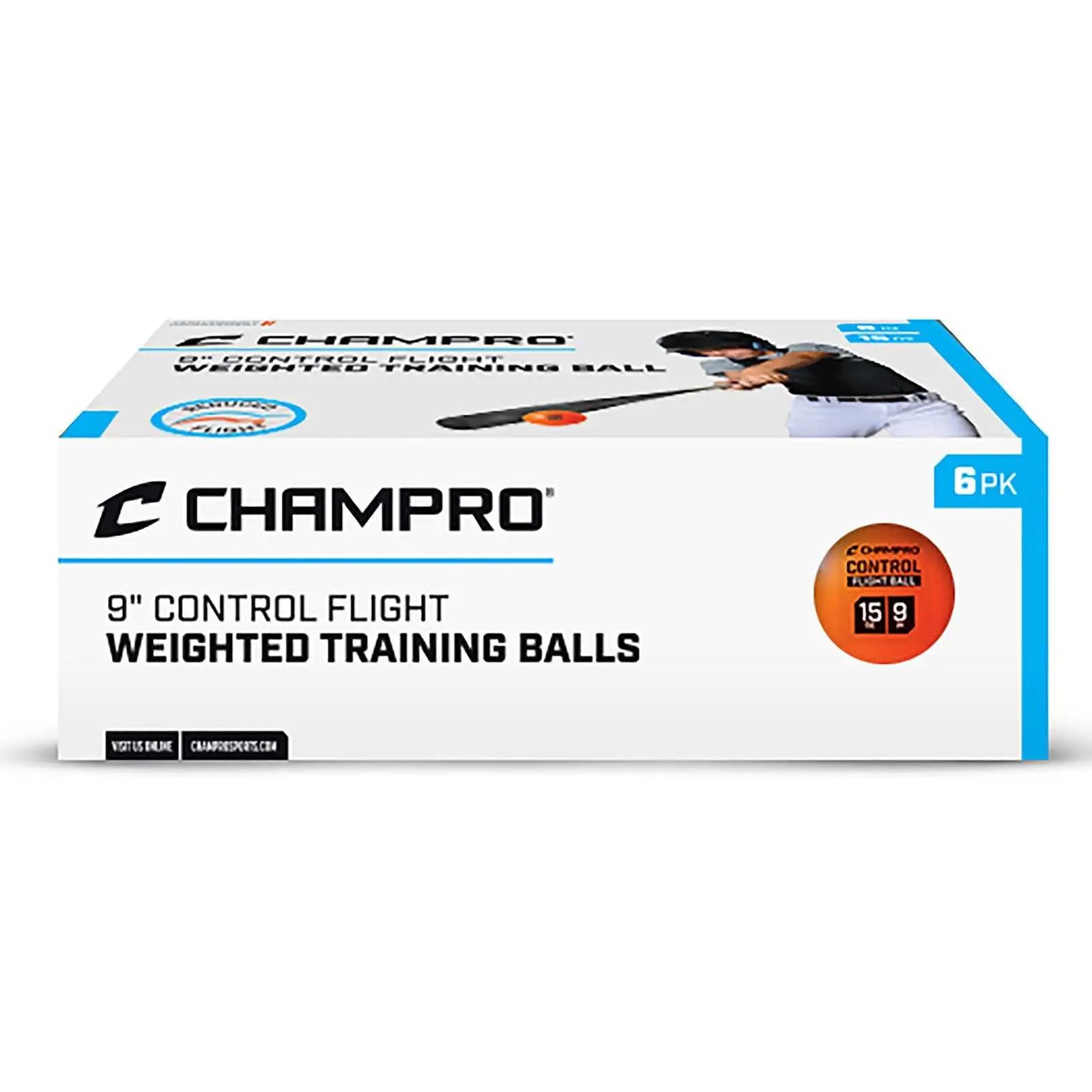 Champro Cbb96 Control Flight 9’’ Training Ballong Sleeve - Tan