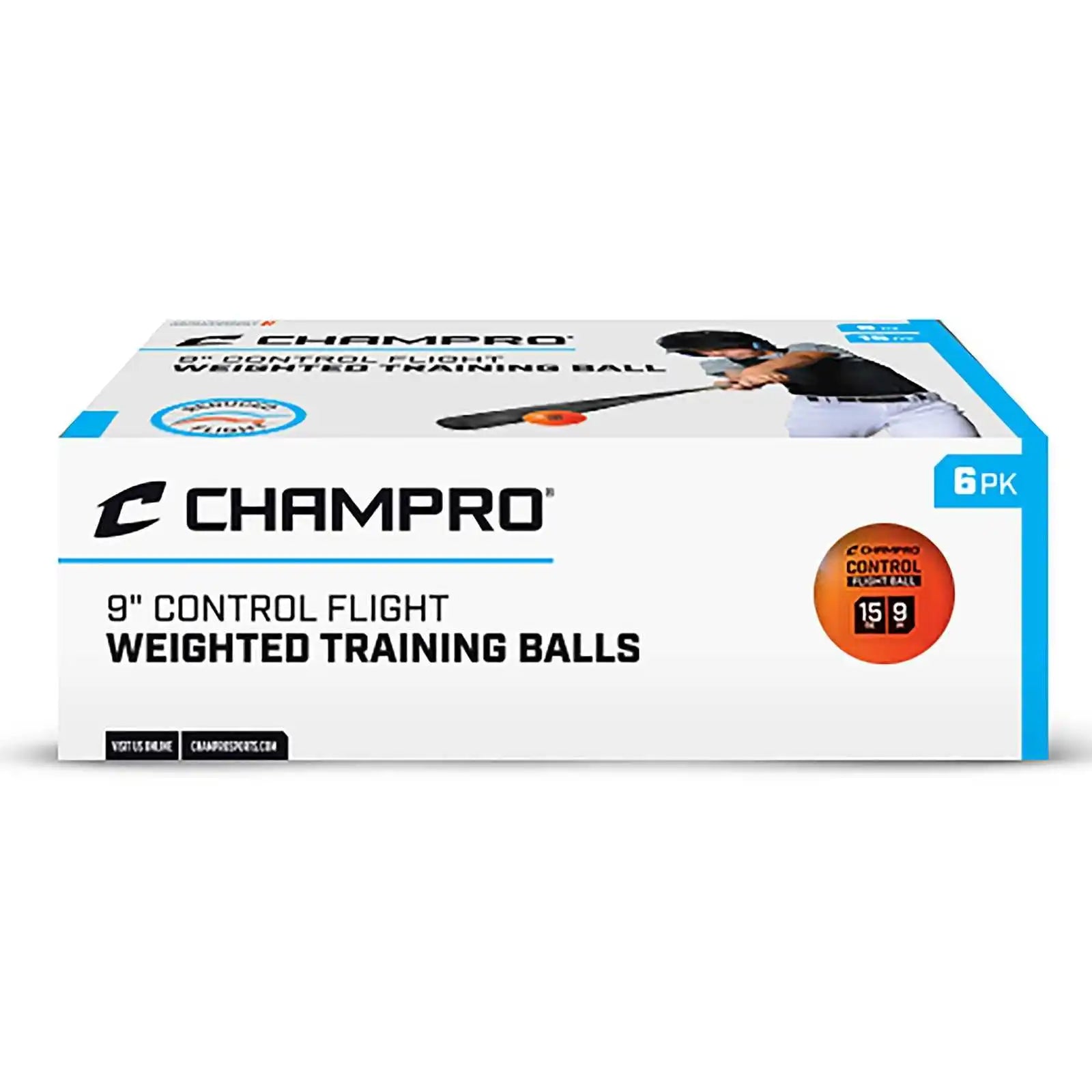 Champro Cbb96 Control Flight 9’’ Training Ballong Sleeve - Tan