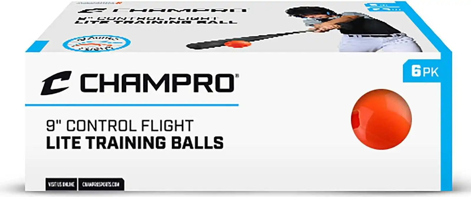 Champro Cbb97 Lite Control Flight 9’’ Training Ballong Sleeve - Tan