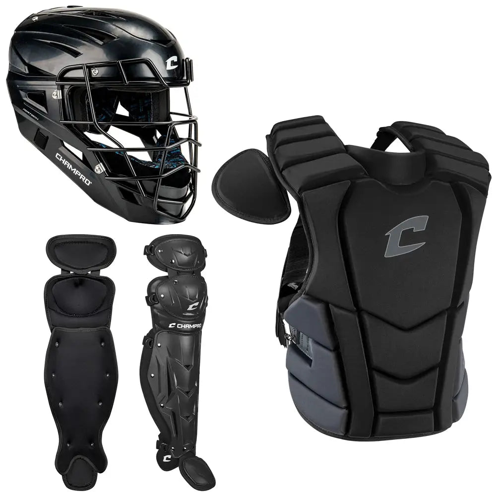 Champro Cbsn4 Optimus Champion Select Catcher’s Kit - Black - Mens