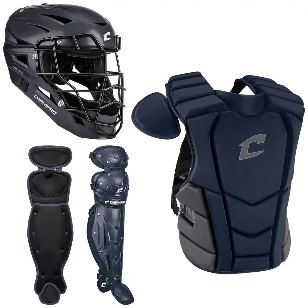 Champro Cbsn4 Optimus Champion Select Catcher’s Kit - Navy