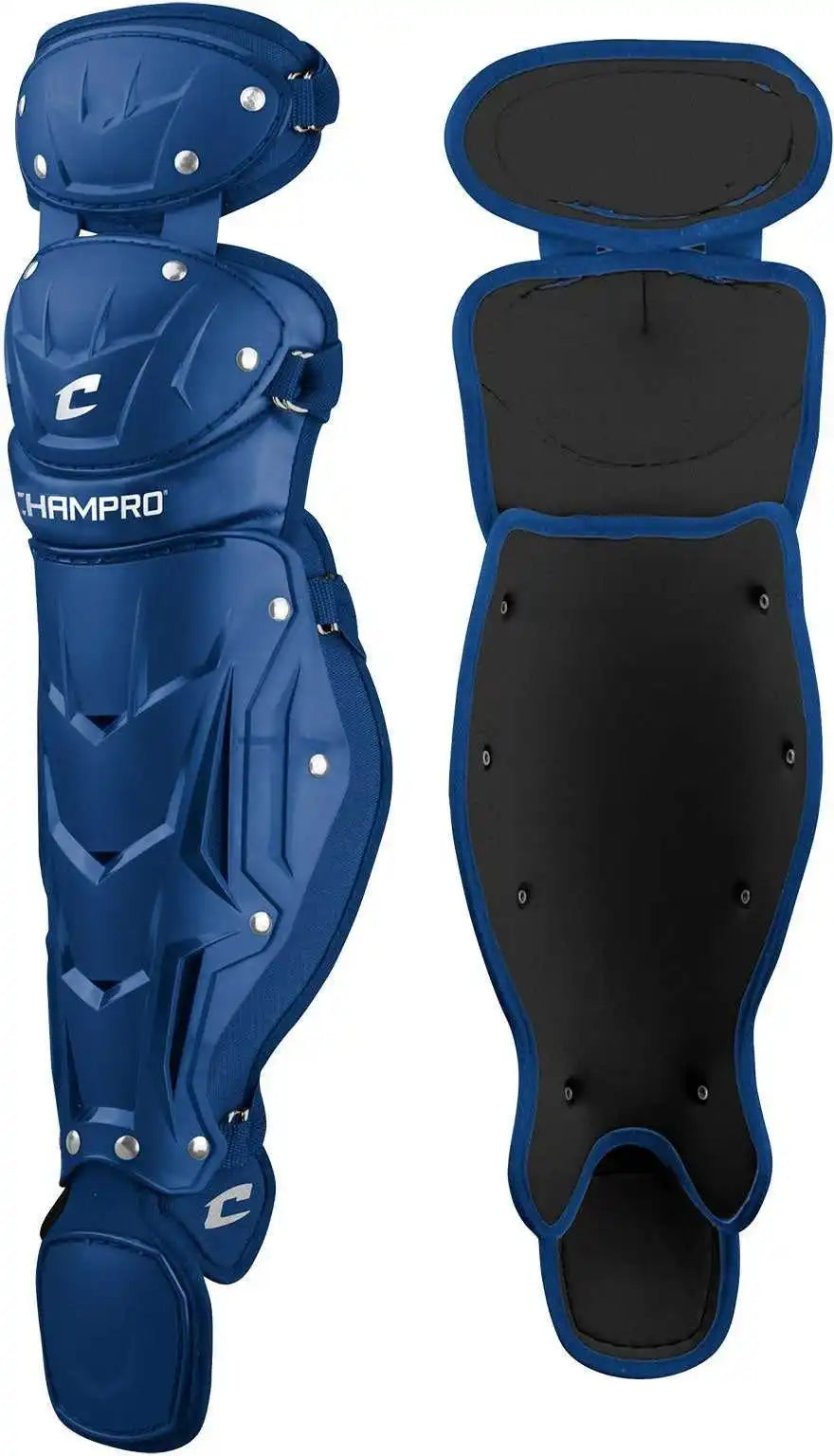 Champro Cg100 Optimus Mvp Double Knee Leg Guard 16.5 - Royal