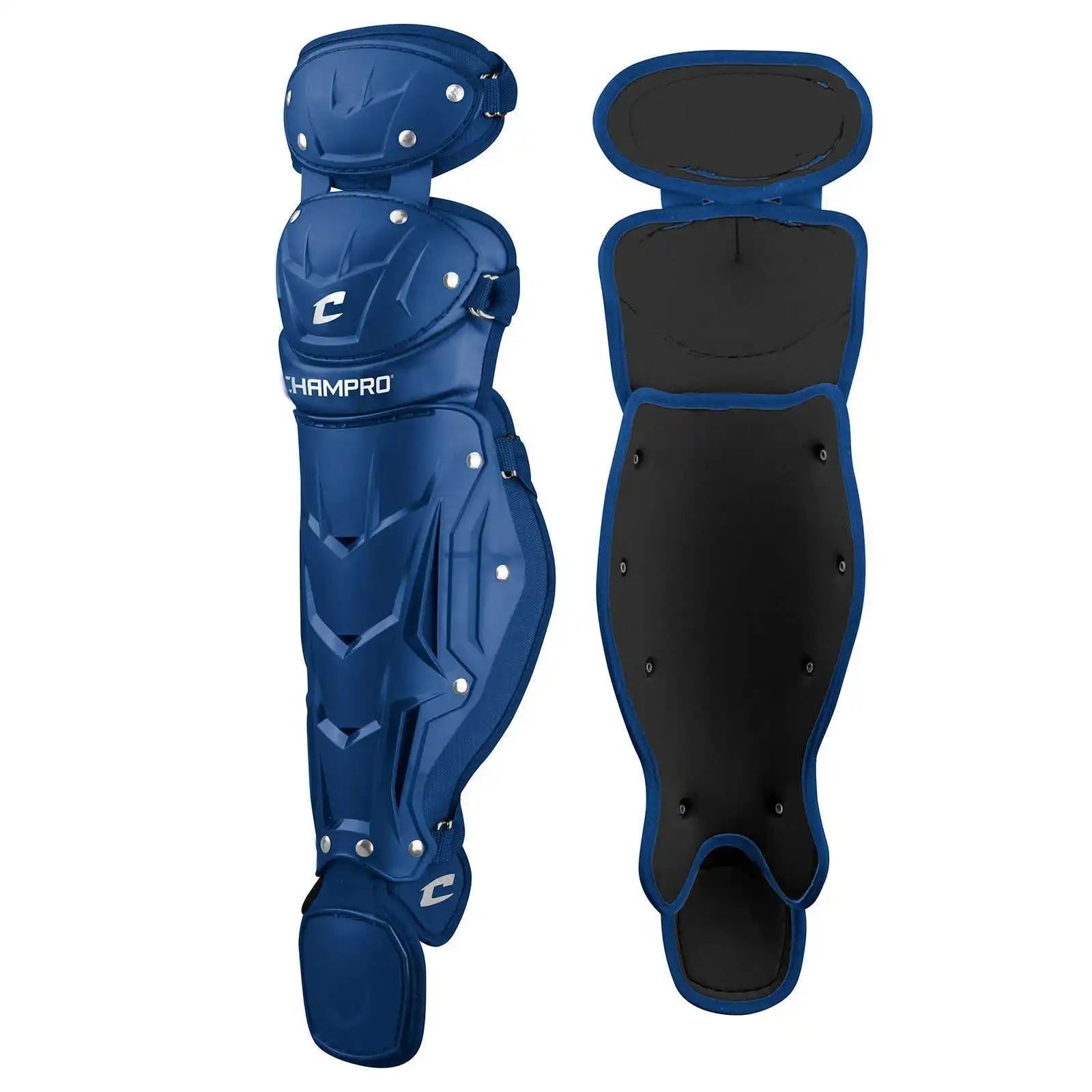 Champro Cg104 Optimus Mvp Double Knee Leg Guard 14.5 - Royal