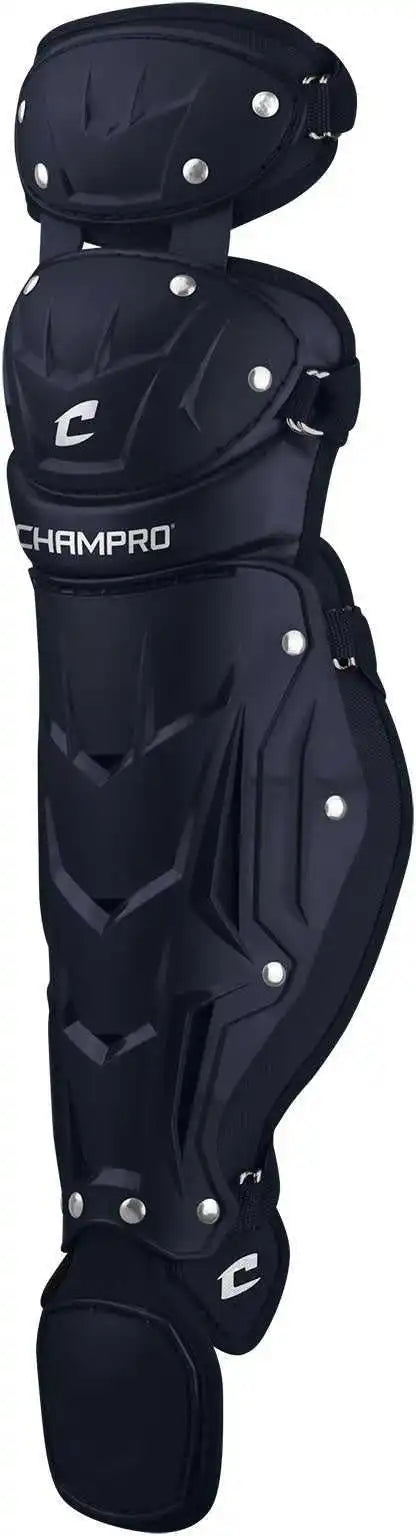 Champro Cg111 Optimus Mvp Double Knee Leg Guard 12 - Navy