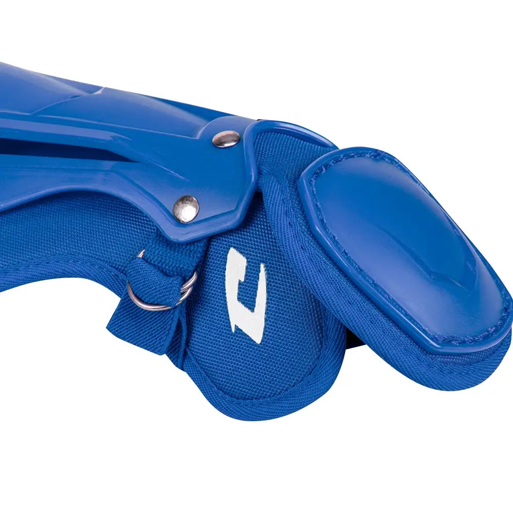 Champro Cg111 Optimus Mvp Double Knee Shin Guard 12’’ Length - Royal