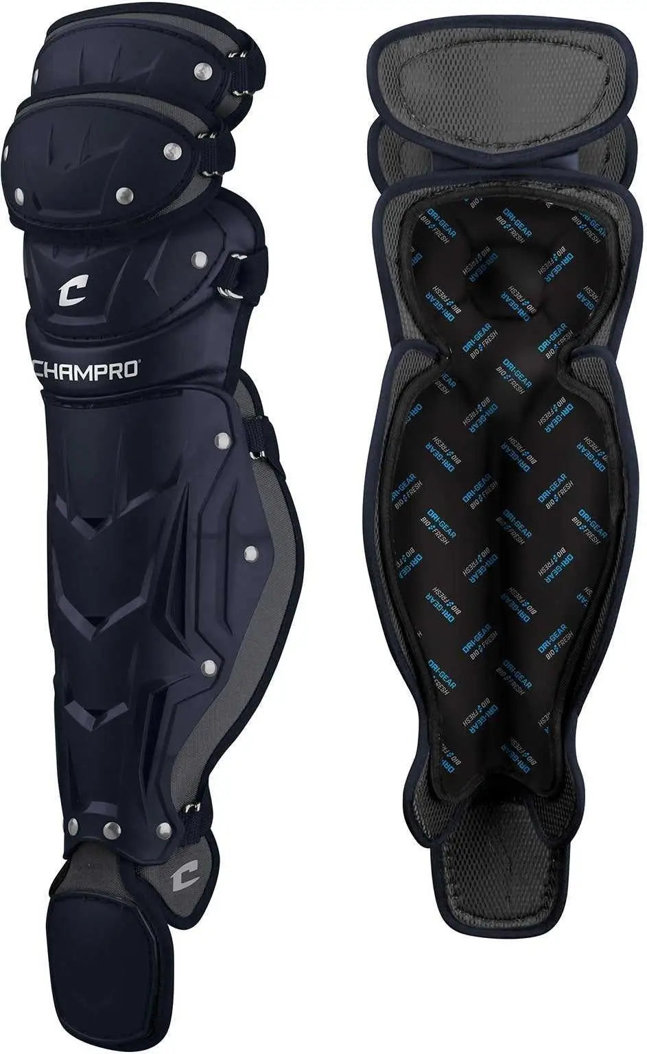 Champro Cg181 Optimus Pro Leg Guard 16.5 - Navy