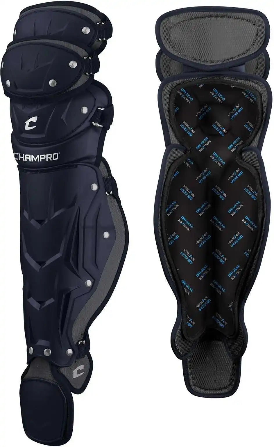 Champro Cg181 Optimus Pro Leg Guard 16.5 - Navy