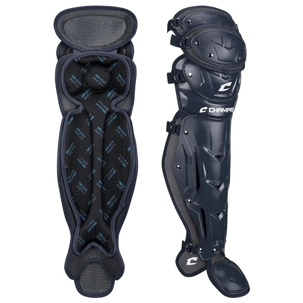Champro Cg181 Optimus Pro Leg Guard 16.5’’ Shin Length - Navy