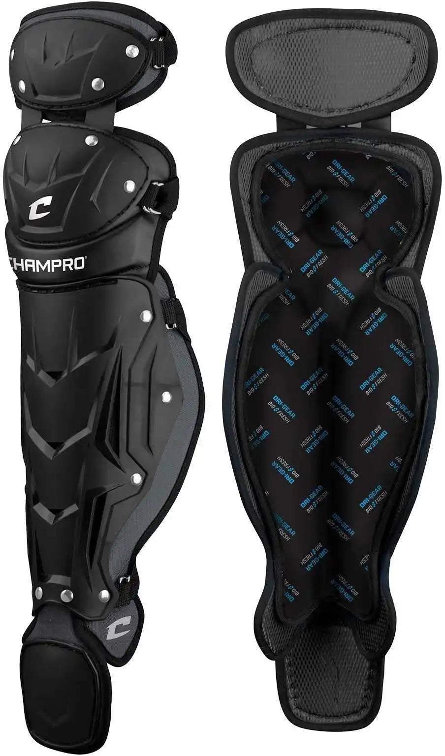 Champro Cg184 Optimus Pro Leg Guard 14.5 - Black