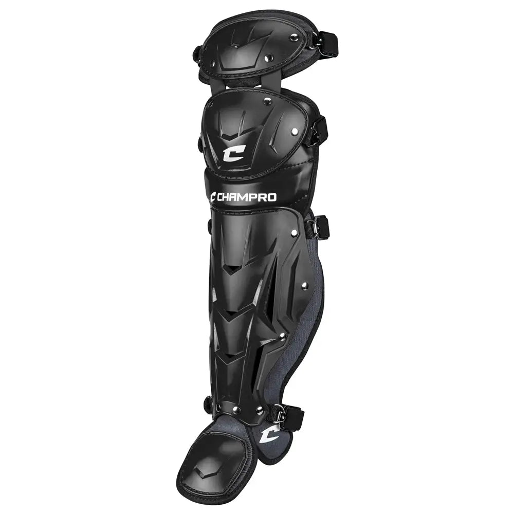 Champro Cg184 Optimus Pro Leg Guard 14.5’’ Shin Length - Black