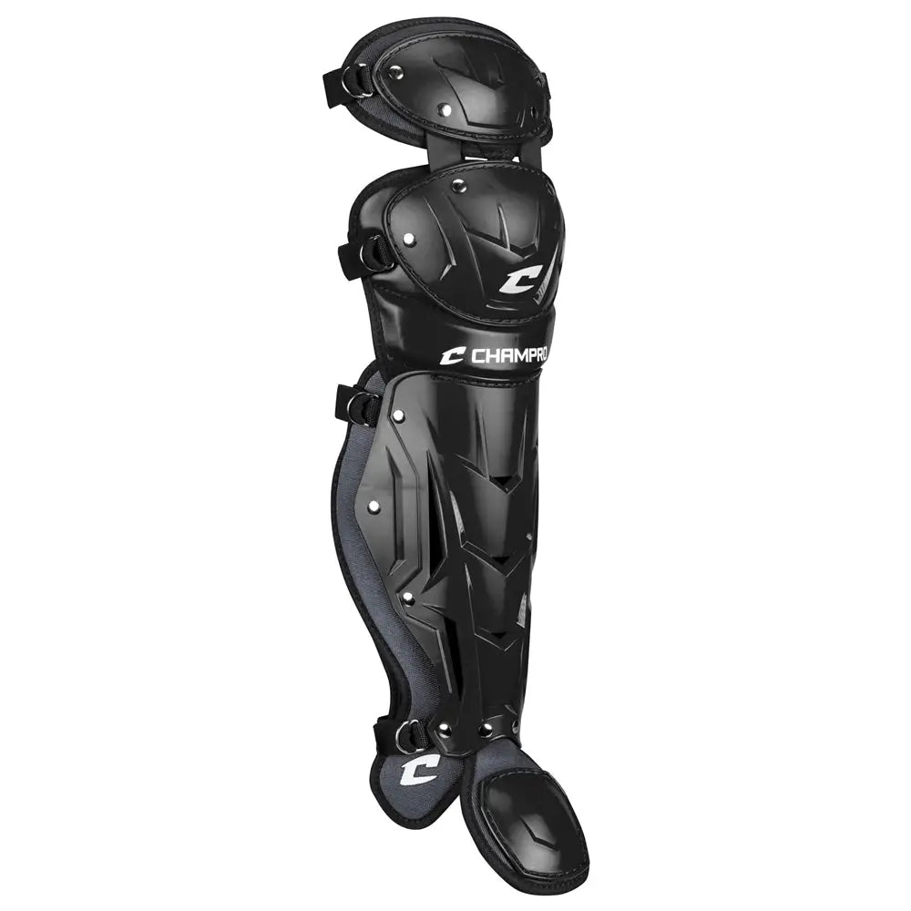 Champro Cg184 Optimus Pro Leg Guard 14.5’’ Shin Length - Black