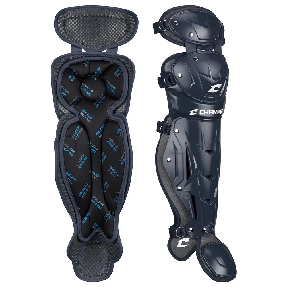 Champro Cg184 Optimus Pro Leg Guard 14.5’’ Shin Length - Navy