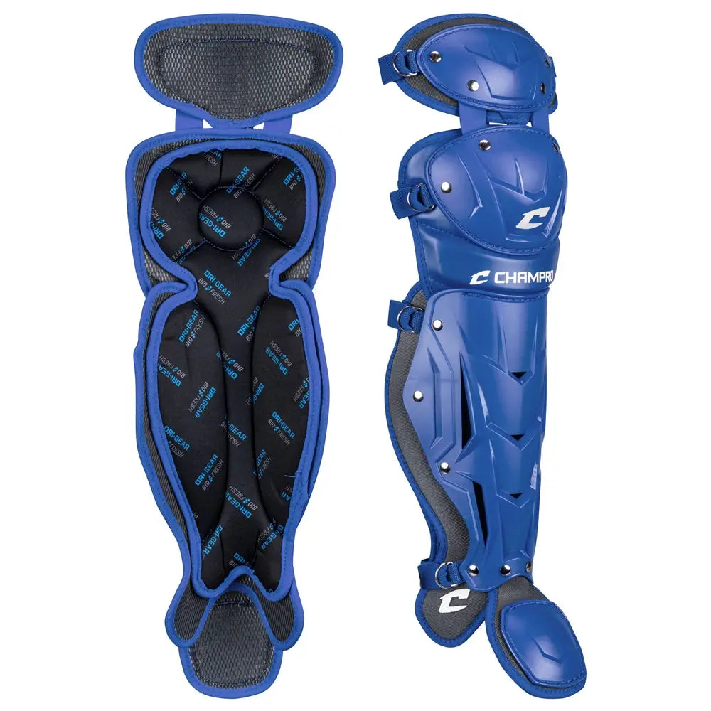 Champro Cg184 Optimus Pro Leg Guard 14.5’’ Shin Length - Royal