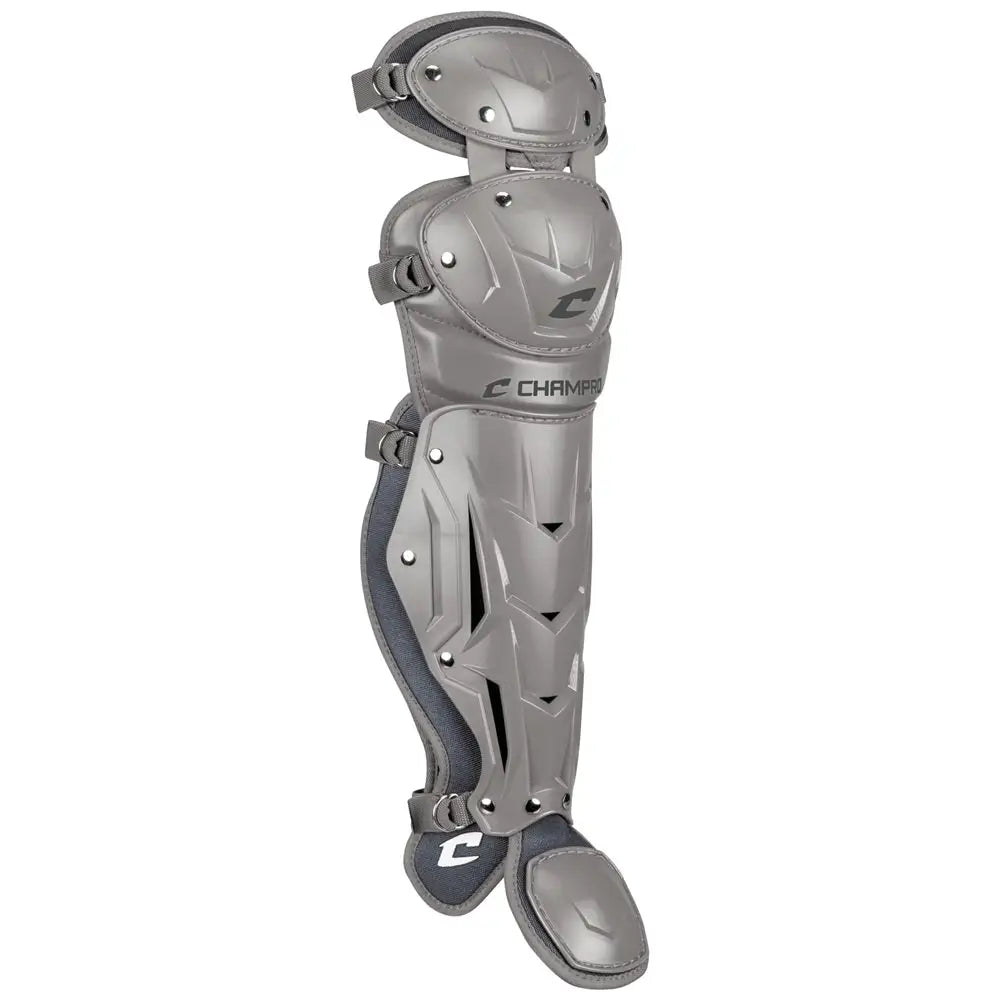 Champro Cg186 Optimus Pro Leg Guard 13.5’’ Shin Length - Grey