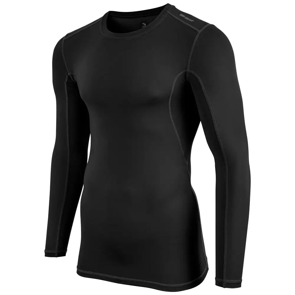 Champro Cj03 Lightning Compression 2.0 Long Sleeve Shirt - Black - Adult s