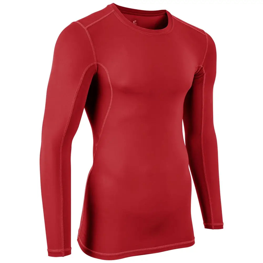 Champro Cj03 Lightning Compression 2.0 Long Sleeve Shirt - Scarlet