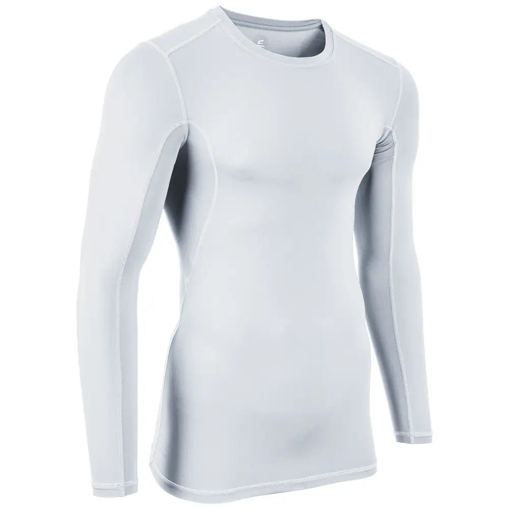 Champro Cj03 Lightning Compression 2.0 Long Sleeve Shirt - White