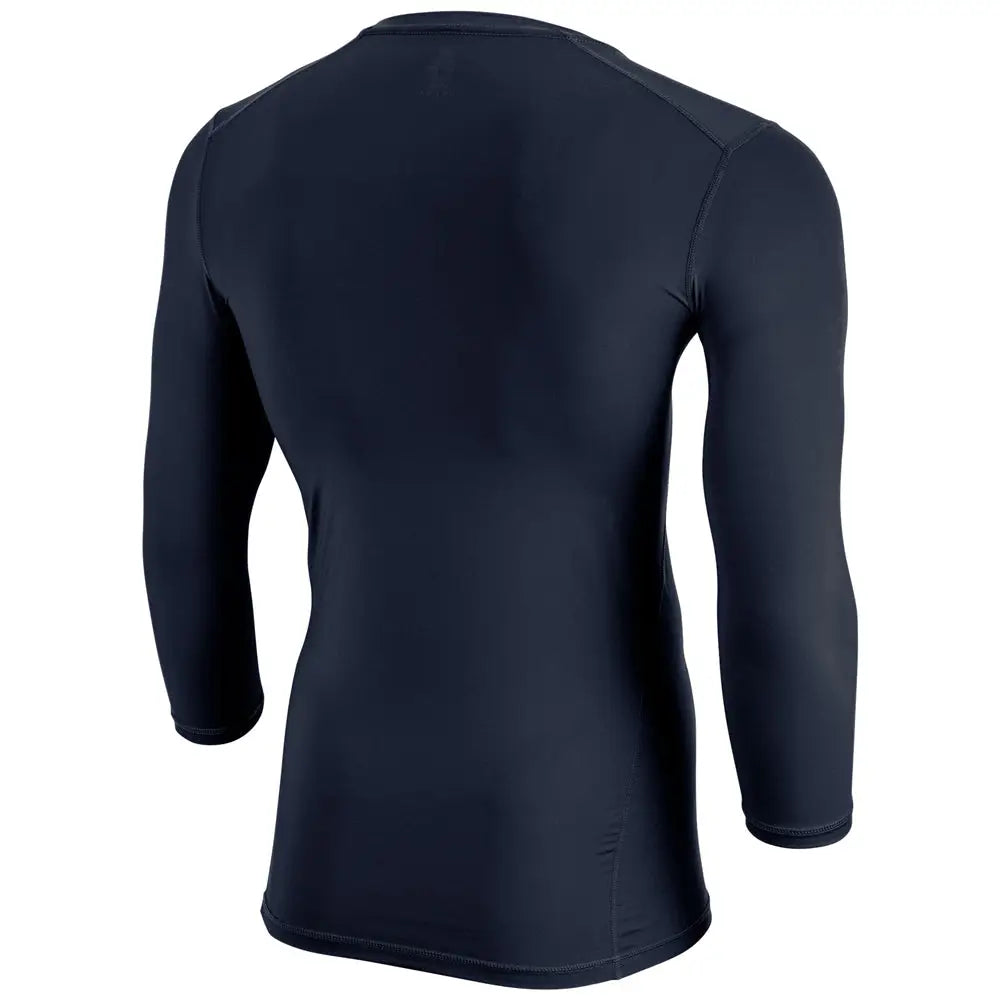 Champro Cj07 Lightning Compression 2.0 Three-quarter Sleeve Shirt - Navy - Adult s