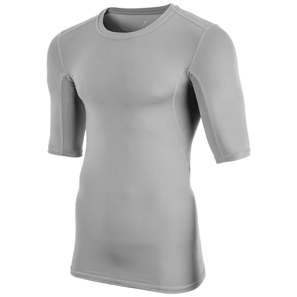 Champro Cj09 Lightning Compression 2.0 Half Sleeve Shirt - Grey - Adult s