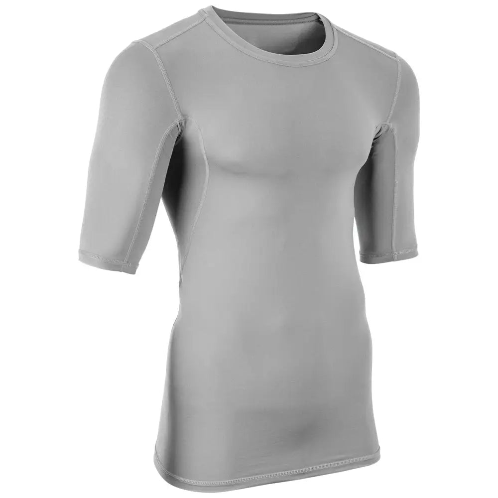 Champro Cj09 Lightning Compression 2.0 Half Sleeve Shirt - Grey