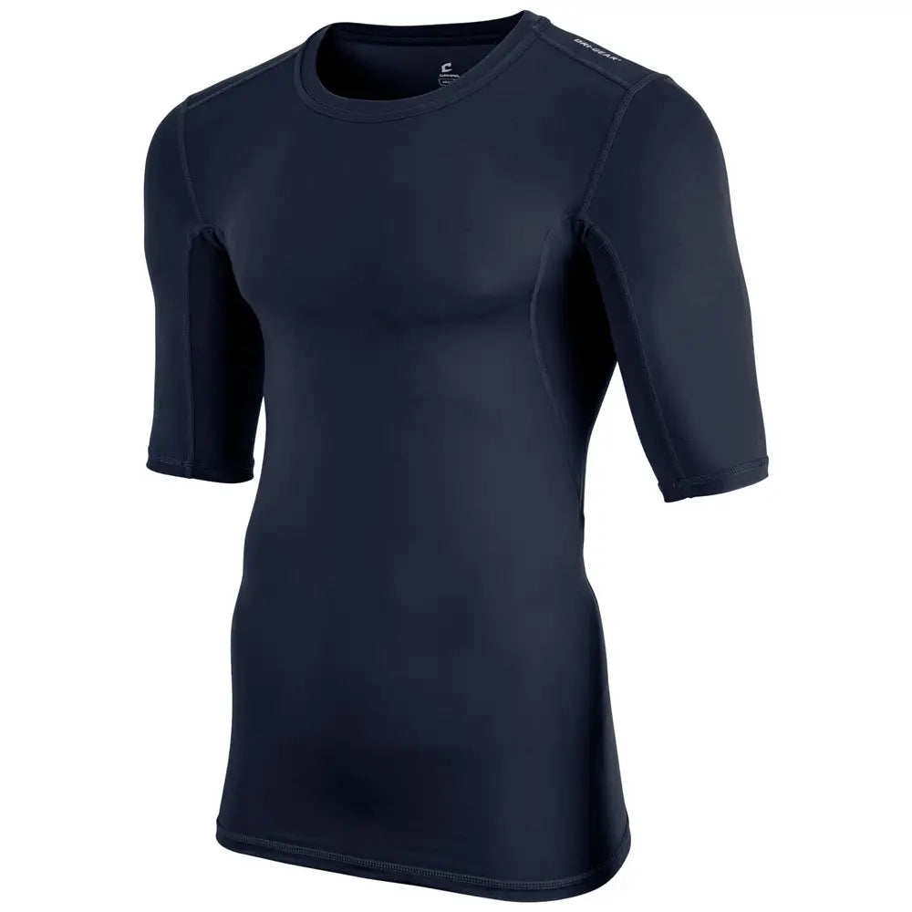 Champro Cj09 Lightning Compression 2.0 Half Sleeve Shirt - Navy - Adult s