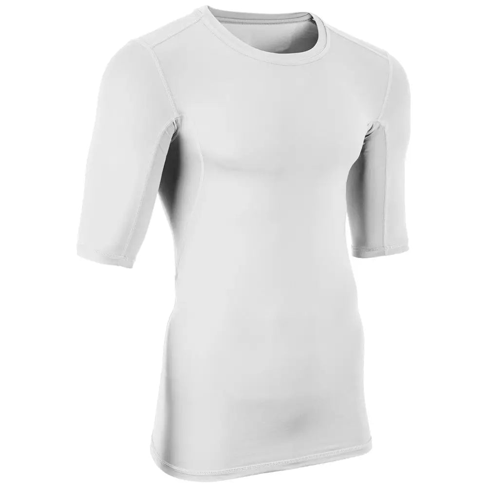Champro Cj09 Lightning Compression 2.0 Half Sleeve Shirt - White