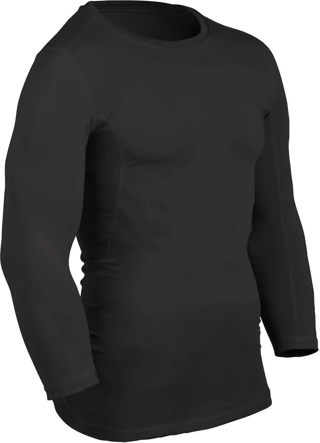 Champro Cj7 Compreshort Sleeveion Three Quarter Sleeve - Black