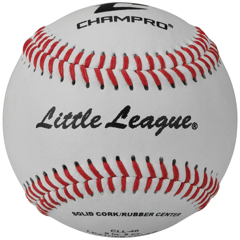 Champro Cll-40 Little League Game Rs - Cork/rubber Core - Genuine Leather Cover