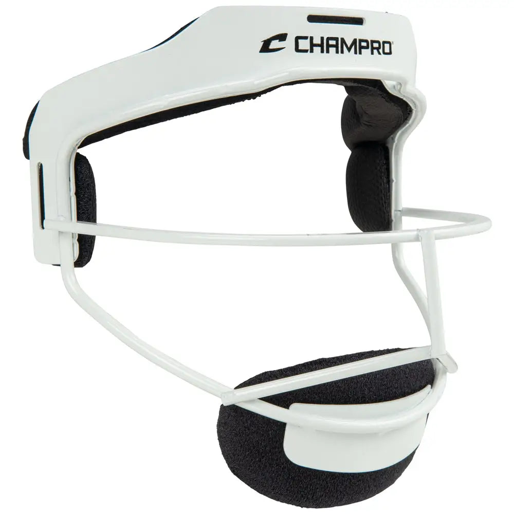 Champro Cm03 Sentry Fielder’s Facemask - White - Mens