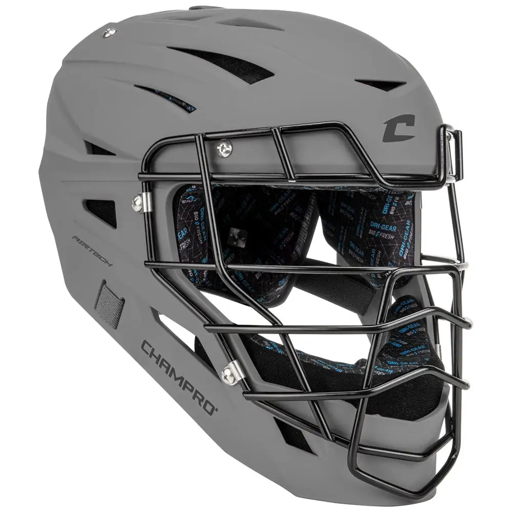 Champro Cmhxm Hxboss Matte Catcher’s Headgear - Grey - m