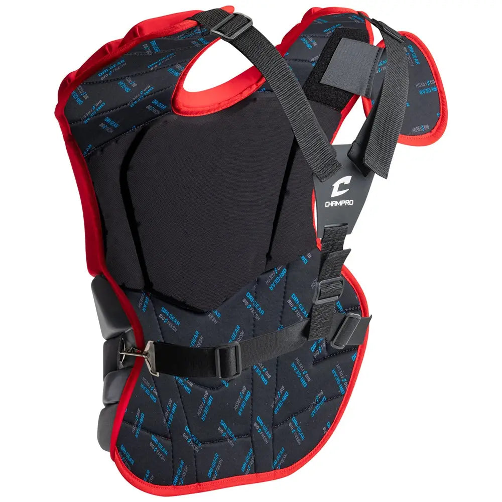 Champro Cpn4 Optimus Select Plus Chest Protector - Scarlet