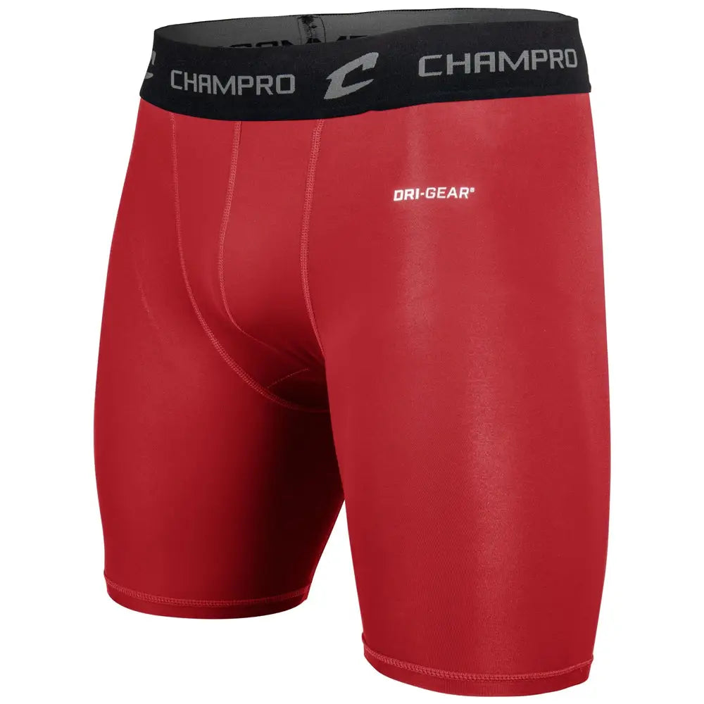 Champro Cs11 Lightning Compression 2.0 Short - Scarlet - Adult s