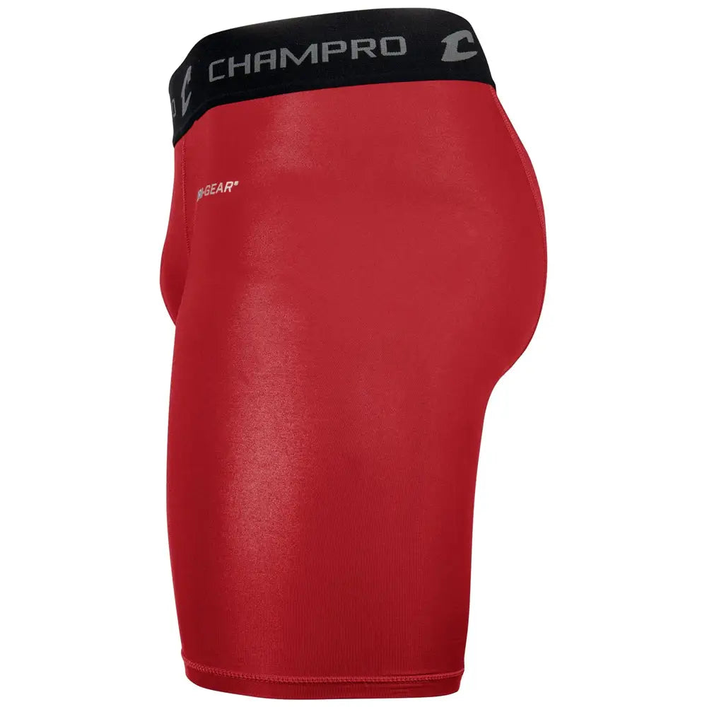 Champro Cs11 Lightning Compression 2.0 Short - Scarlet