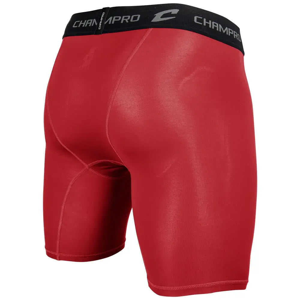 Champro Cs11 Lightning Compression 2.0 Short - Scarlet