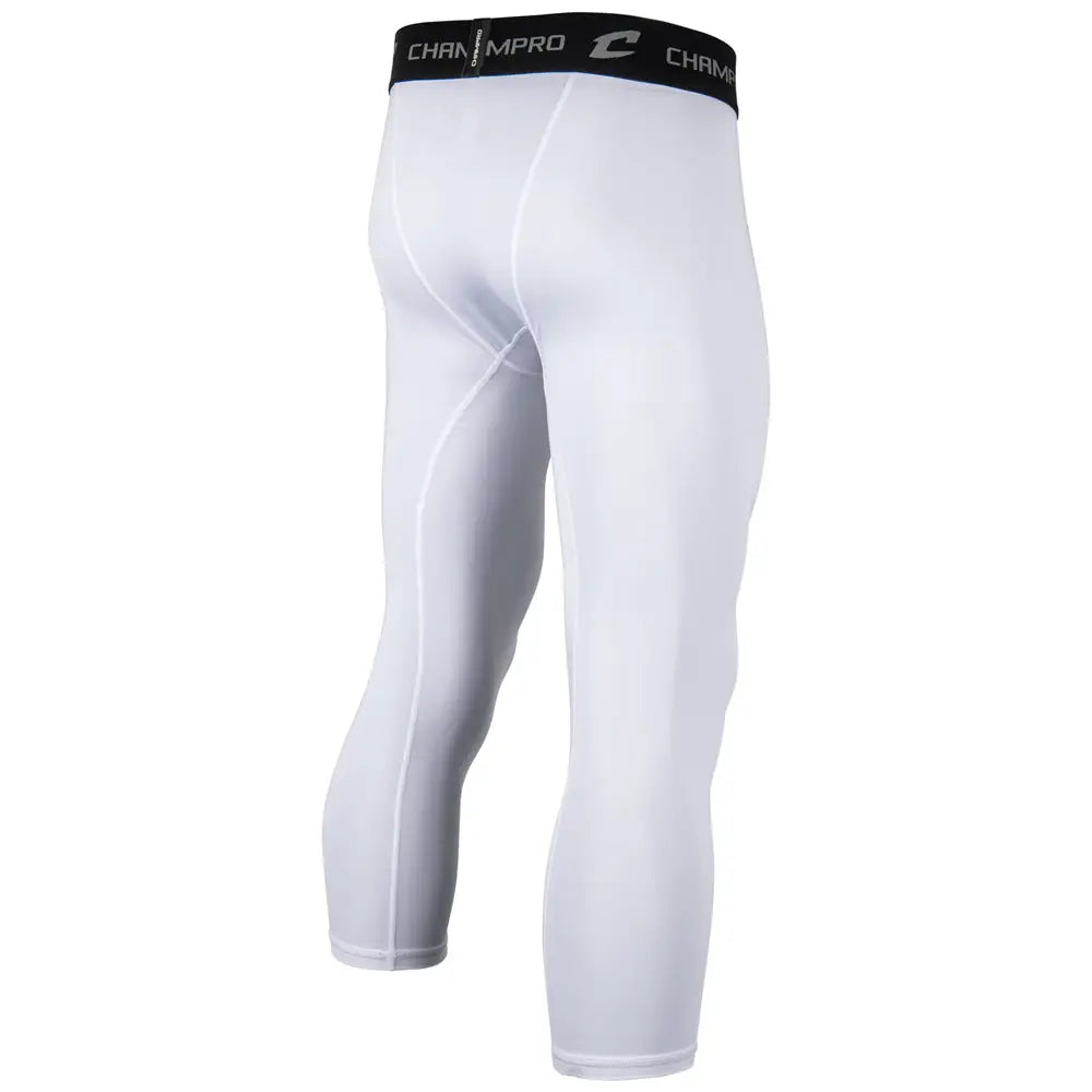 Champro Cs13 Lightning Compression 2.0 Three-quarter Length Tight - White