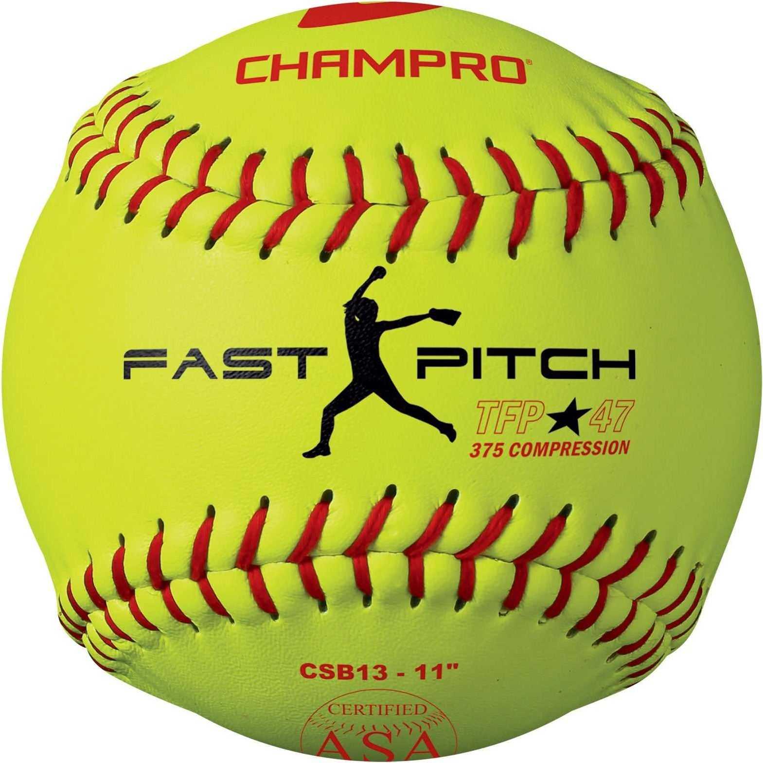 Champro Csb13 Asa 11 Fast Pitchleather Cover.47 Cor