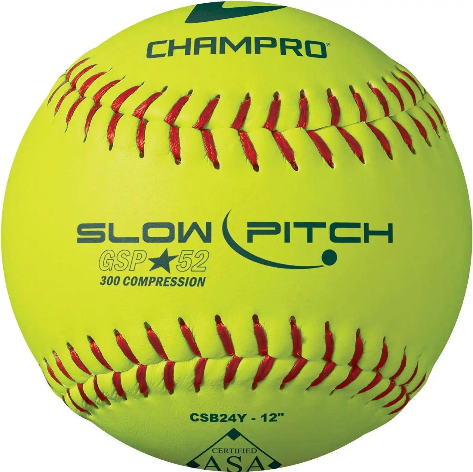 Champro Csb24y Asa 12 Slow Pitchdurahide Cover.52 Cor